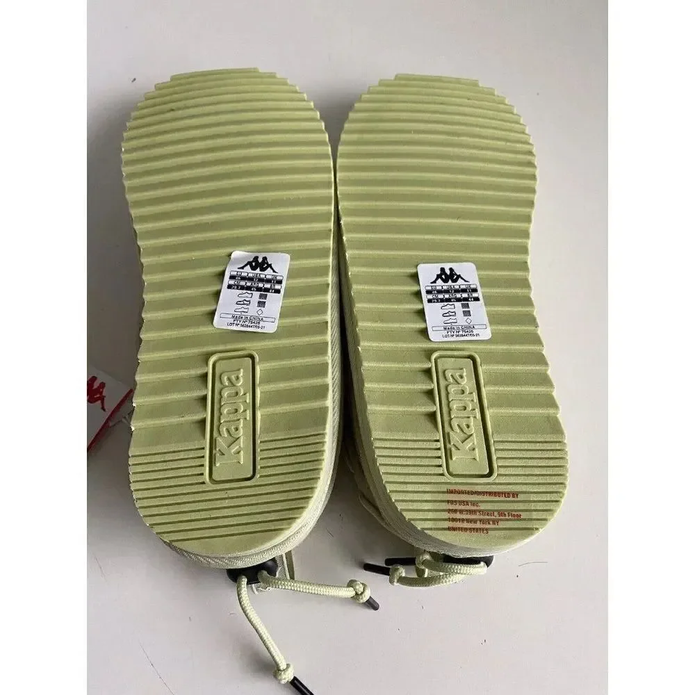 KAPPA Authentic MULE 3 Slip On Sandals Sage Green Unisex Men’s‎ Sz 12 Box No Lid